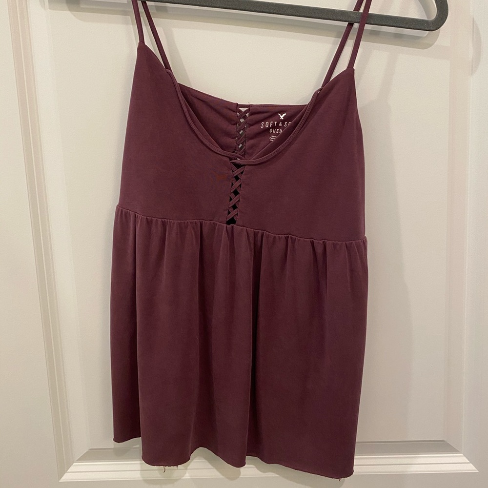 Super soft tank with detailing